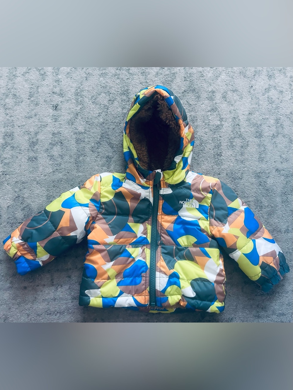 NWOT The North Face Infant Reversible Perrito Hooded Jacket